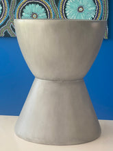 Load image into Gallery viewer, Outdoor furniture Tablua Australia 50cm Hourglass Side Table Stool indoor or Outdoor Side Table or Garden Stool