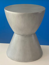 Load image into Gallery viewer, Outdoor furniture Tablua Australia 50cm Hourglass Side Table Stool indoor or Outdoor Side Table or Garden Stool