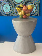 Load image into Gallery viewer, Outdoor furniture Tablua Australia 50cm Hourglass Side Table Stool indoor or Outdoor Side Table or Garden Stool