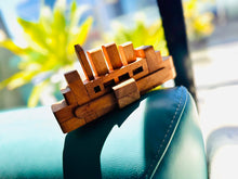 Load image into Gallery viewer, Brainteaser puzzle - 3D Interlocking boat wooden puzzle.