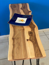 Load image into Gallery viewer, Console hall entrance table handmade from Cypress Australian timber -110cm length with minimalist legs
