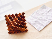 Load image into Gallery viewer, Brainteaser puzzle-extreme Jumbo 51-piece Pagoda interlocking Puzzle-awesome gift for geniuses or Engineers