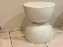 Load image into Gallery viewer, Side table 40 cm diameter mushroom shaped-white or black options-indoor or outdoor