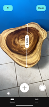 Load image into Gallery viewer, Wood Round Coffee Table, generous 94cm diameter