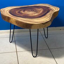 Load image into Gallery viewer, Wood Round Coffee Table, generous 94cm diameter