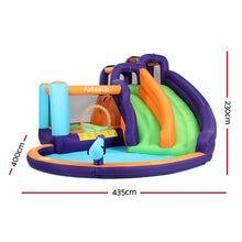 Load image into Gallery viewer, AirMyFun Inflatable Water Slide Kids Jumping Trampoline Castle Double Slide