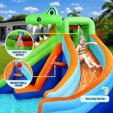 Load image into Gallery viewer, AirMyFun Kids Inflatable Pool Water Double Slide Park Jumping Castle 465X430CM