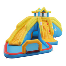 Load image into Gallery viewer, Keezi Inflatable Kids Pool Water Slide Splash Castle Football 622cmx542cm