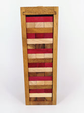Load image into Gallery viewer, Stacking blocks wood balance game handmade stacking Fun Board Games Kids Ages 4 to Adults
