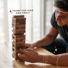 Load image into Gallery viewer, Tumbling Tower blocks wood balance game handmade stacking Fun Board Games Kids Ages 4 to Adults