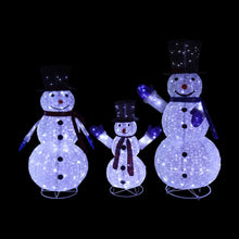 Load image into Gallery viewer, Jingle Jollys Christmas Lights 330 LED Fairy Light 3pcs Snowman Decorations Set