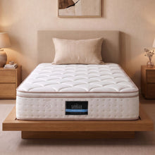 Load image into Gallery viewer, Giselle 30cm Single Spring Mattress Tencel Cover 5-Zone Firm Back Support
