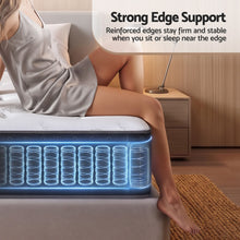 Load image into Gallery viewer, Giselle Single Reversible Spring Mattress Cashmere Cover Gel Foam Firm 35cm