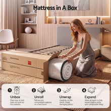 Load image into Gallery viewer, Giselle Single Reversible Spring Mattress Cashmere Cover Gel Foam Firm 35cm