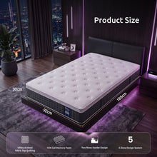 Load image into Gallery viewer, Levitex Single Mattress Lumbar Support 5-Zone Individual Pocket Spring 30CM