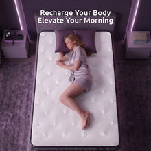 Load image into Gallery viewer, Levitex Single Mattress 2 Rows Edge Support for Deep Sleep 5-Zone Ergonomic Pocket Spring Breathable Corrugated Sponge Medium Firm 30CM