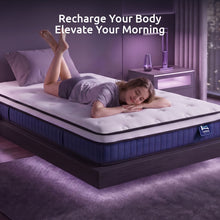 Load image into Gallery viewer, Levitex Single Mattress 23CM With Pocket Spring & Cooling Gel Foam, Medium-Firm Full-Body Support, Mattresses In A Box