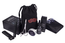 Load image into Gallery viewer, Men's Republic 6pc Beard Grooming Kit with Bag and Apron-Fathers Day Gift