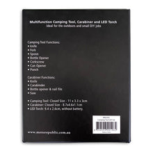 Load image into Gallery viewer, Men's Republic Camping Multifunction Tool Set and Torch