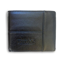 Load image into Gallery viewer, Fathers Day Gift Men's Republic Travel Wallet Black