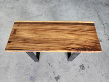 Load image into Gallery viewer, Console Table Live Edge Raintree Wood 100 cm