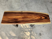 Load image into Gallery viewer, Console Table Live Edge Wood 120cm