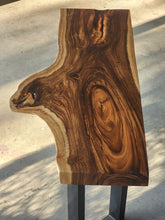 Load image into Gallery viewer, Console Table Live Edge Wood 120cm