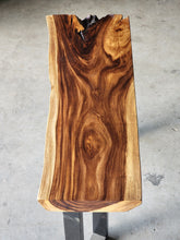 Load image into Gallery viewer, Console Table Live Edge Wood 120cm