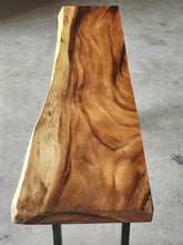 Load image into Gallery viewer, Bench seat or low set console table, hallway table Raintree Wood 1.5 Meter 150cm-model OS26_150cm