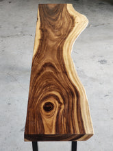 Load image into Gallery viewer, Side table Raintree Wood Console Table, Hallway Table 1.8 Meter 180cm single piece of Raintree wood