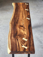 Load image into Gallery viewer, Bench seat or low set console table, hallway table Raintree Wood 1.8 Meter 180cm-model 034