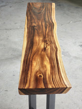 Load image into Gallery viewer, Bench seat or low set console table, hallway table Raintree Wood 1.8 Meter 180cm-model OS35