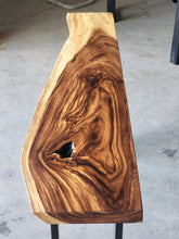 Load image into Gallery viewer, Bench seat or low set console table, hallway table Raintree Wood 1.8 Meter 180cm Model 0s38