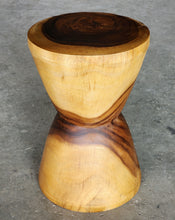 Load image into Gallery viewer, Side Table hourglass shaped bedside side drinks bedside table