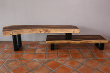 Load image into Gallery viewer, Entertainment unit Raintree Wood 2 tier adjustable Length 1.6m to 2.5m