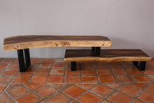 Load image into Gallery viewer, Adjustable Length Entertainment Unit in Reclaimed Wood.