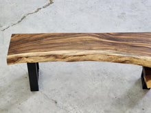 Load image into Gallery viewer, Entertainment unit Raintree Wood 2 tier adjustable Length 1.6m to 2.5m