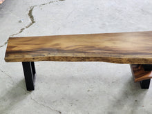 Load image into Gallery viewer, Adjustable Length Entertainment Unit in Reclaimed Wood.