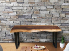 Load image into Gallery viewer, Hallway Table console, large 1.2 Meter 120 cm length 100% unique designed  by nature. OS11