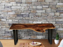 Load image into Gallery viewer, Hallway Table console, large 1.2 Meter 120 cm length 100% unique designed  by nature. OS15