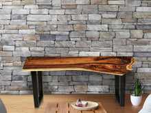 Load image into Gallery viewer, Hallway Table console, large 1.5 Meter 150 cm length 100% unique designed  by nature. OS26
