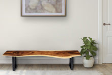 Load image into Gallery viewer, Bench seat or low set console table, hallway table Raintree Wood 1.8 Meter 180cm