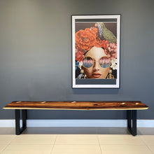 Load image into Gallery viewer, Bench seat or low set console table, hallway table Raintree Wood 1.8 Meter 180cm-model 034