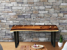 Load image into Gallery viewer, Console hallway Table, generous 1.8 Meter 180 cm length 100% unique designed  by nature._Table OS34