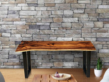 Load image into Gallery viewer, Hallway Table console, large 1.8 Meter 180 cm length 100% unique designed  by nature._OS37