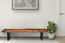 Load image into Gallery viewer, Bench seat or low set console table, hallway table Raintree Wood 1.8 Meter 180cm-model 040