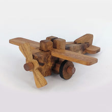 Load image into Gallery viewer, plane brainteaser Puzzle - 3D Interlocking wooden puzzle