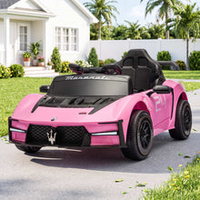 Load image into Gallery viewer, Ride On Car Maserati Licensed MCXtrema Car for Kids 12V Remote Control Pink