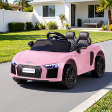 Load image into Gallery viewer, Ride On Car Licensed Audi R8 12V Electric Car for Kids Battery Pink