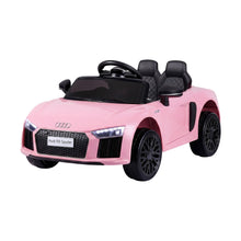 Load image into Gallery viewer, Ride On Car Licensed Audi R8 12V Electric Car for Kids Battery Pink